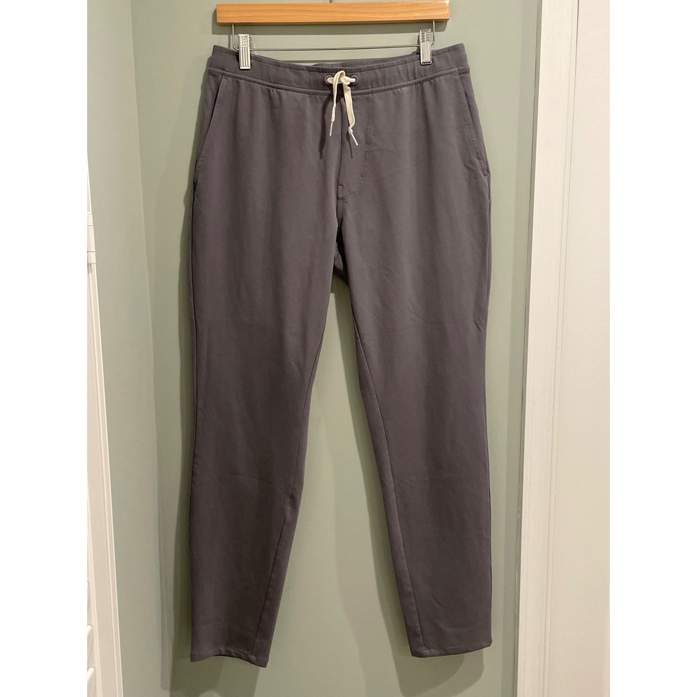 TravisMathew Performance Joggers Pants Gray Drawstring Pockets Size M